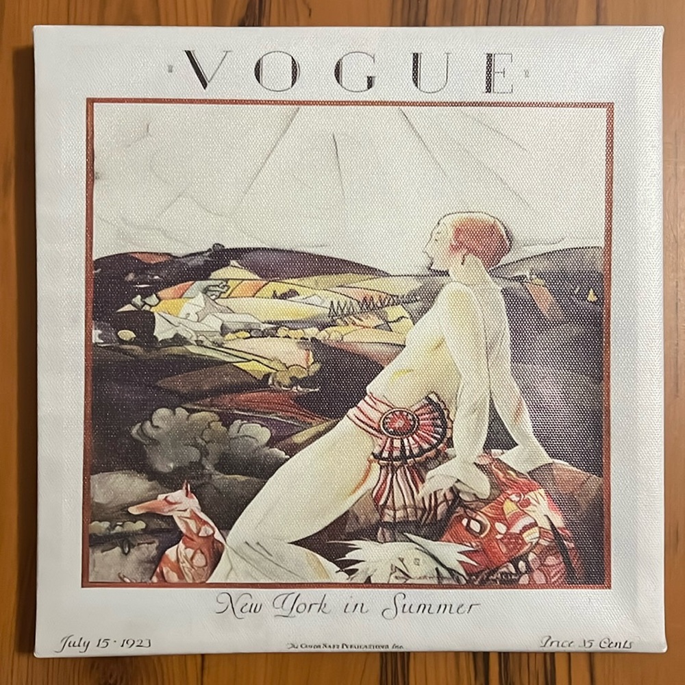 The Vogue Company Inspired New York In Summer Canvas